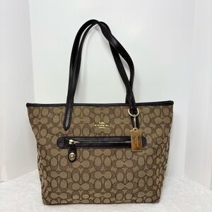 Coach Signature Taylor Women's Brown Tote‎ 37229